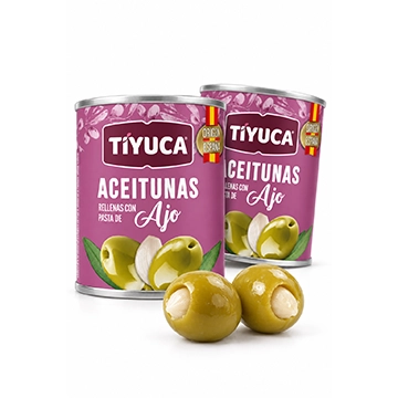 Imagen provisoria de Aceitunas rellenas con ajos