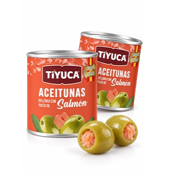Imagen provisoria de Aceitunas rellenas con salmón